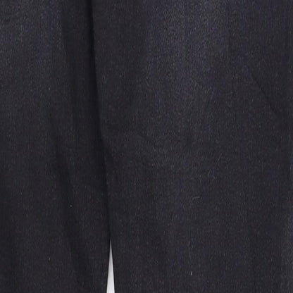 Womens UK Size 4 H&M Regular Fit Skinny Black Jeans