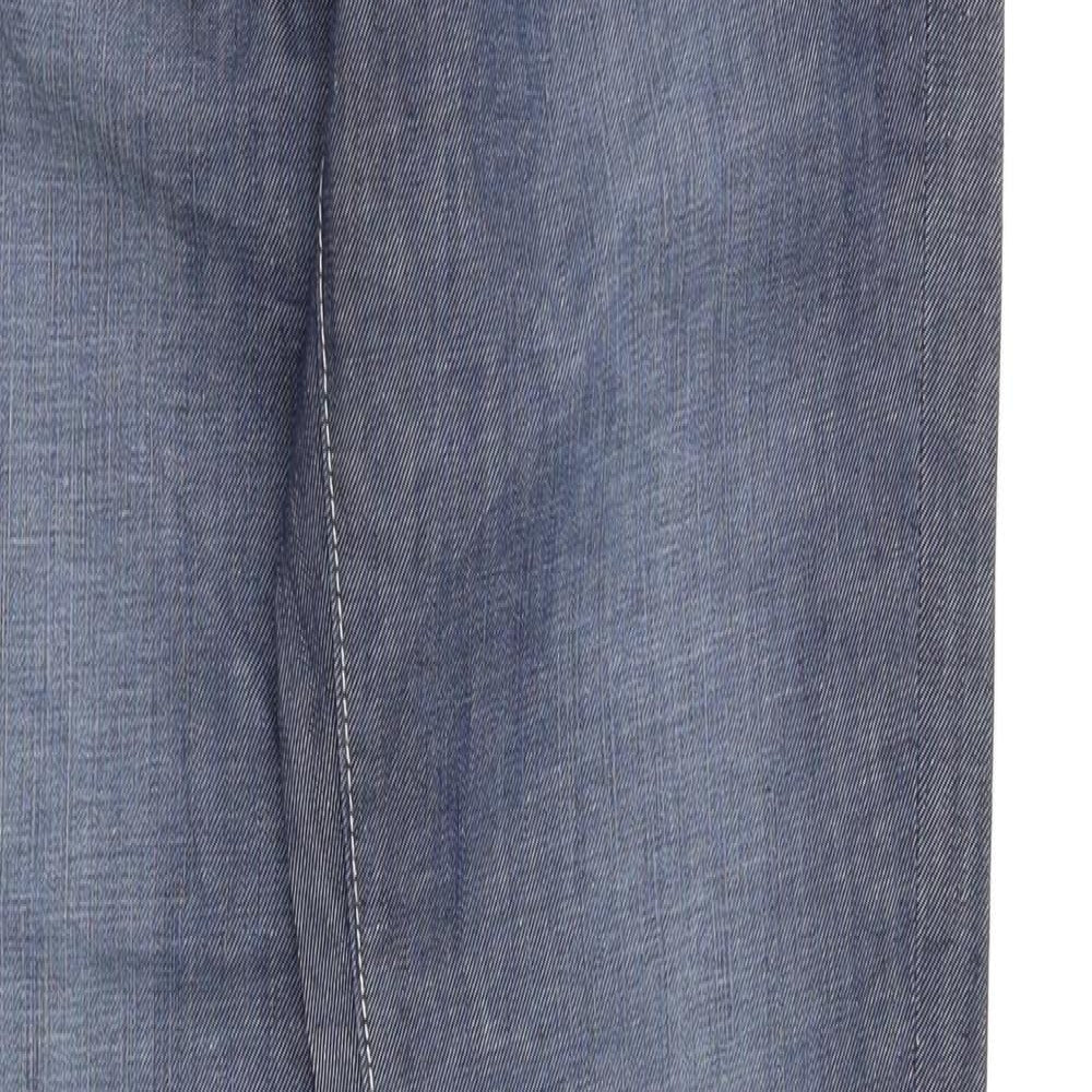 Womens UK Size 26 SQIN Regular Fit Straight Grey Jeans