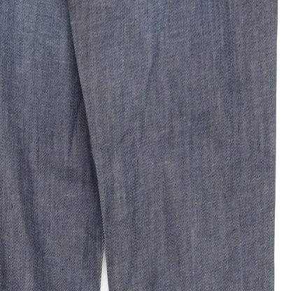 Womens UK Size 26 SQIN Regular Fit Straight Grey Jeans