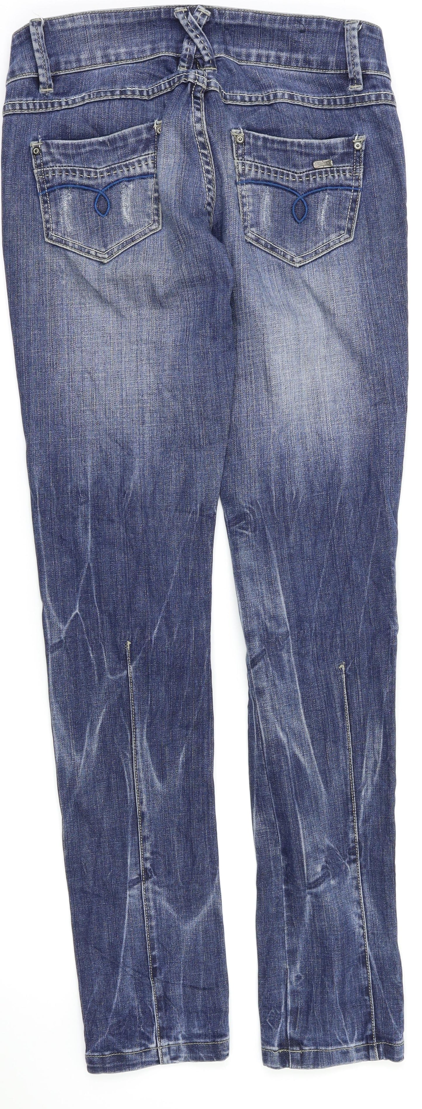 REASES Womens Blue   Skinny Jeans Size M L33 in