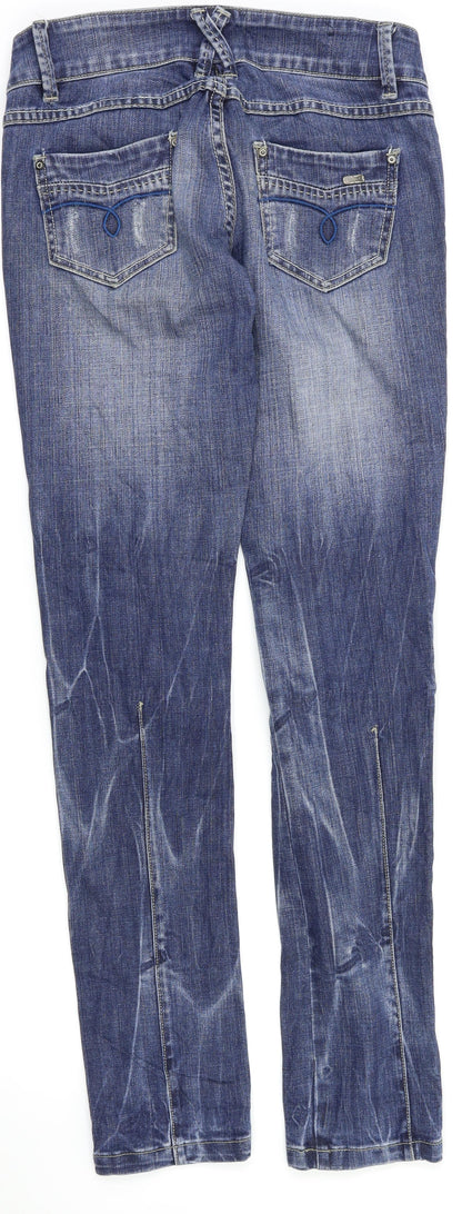 REASES Womens Blue   Skinny Jeans Size M L33 in