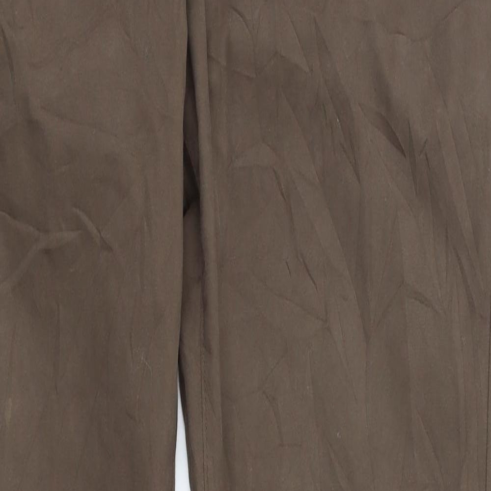 LOGIC Womens Brown   Trousers  Size 40 L33.5 in