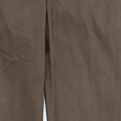 LOGIC Womens Brown   Trousers  Size 40 L33.5 in