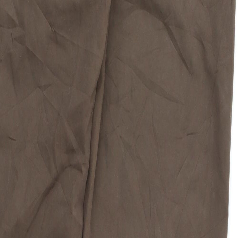 LOGIC Womens Brown   Trousers  Size 40 L33.5 in