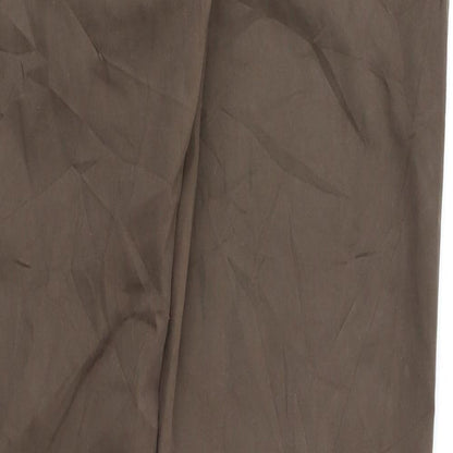 LOGIC Womens Brown   Trousers  Size 40 L33.5 in