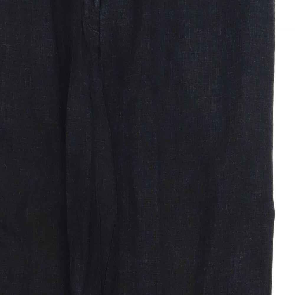 George Womens Black   Trousers  Size 14 L28 in