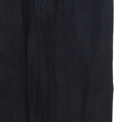 George Womens Black   Trousers  Size 14 L28 in