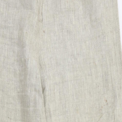 cc Womens Beige   Trousers  Size 14 L28 in