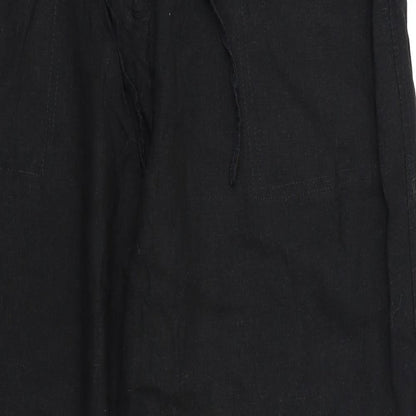 Anucci Womens Black   Trousers  Size 16 L29 in