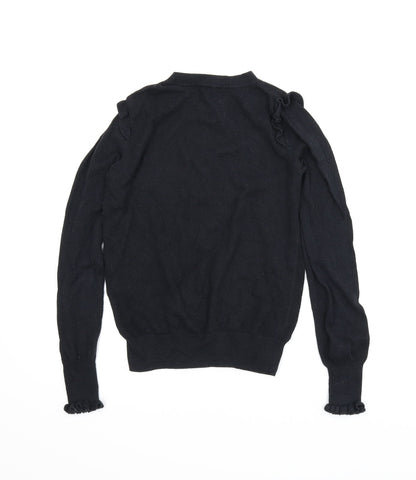 Oasis Womens Black   Pullover Jumper Size XS