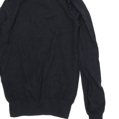 Oasis Womens Black   Pullover Jumper Size XS