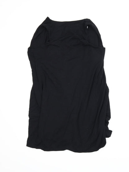 I luved clothing Womens Black   Wrap Jumper Size L  - Draped