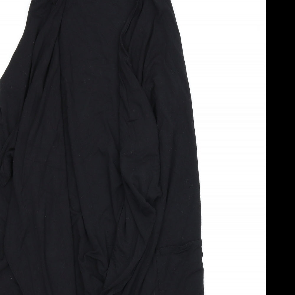 I luved clothing Womens Black   Wrap Jumper Size L  - Draped