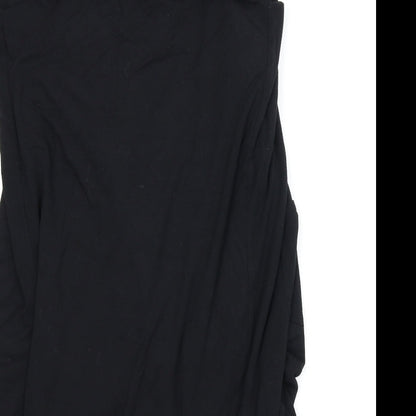 I luved clothing Womens Black   Wrap Jumper Size L  - Draped