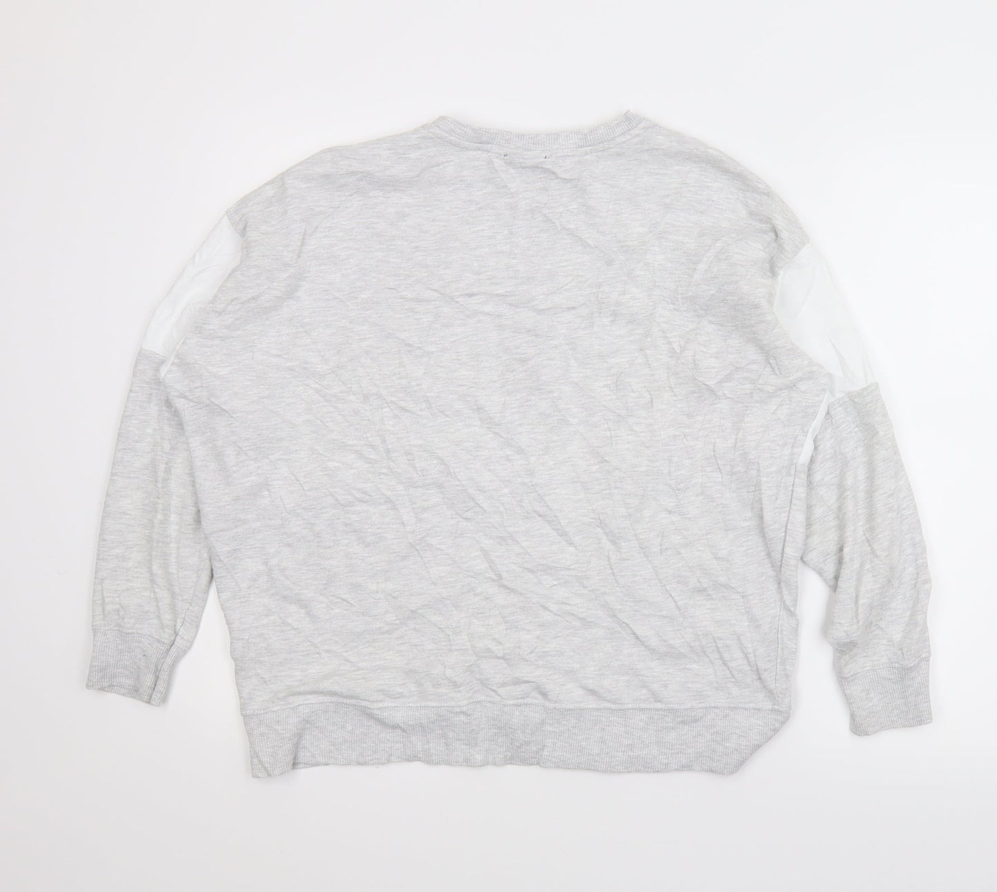 Mens UK Size S New Look Grey Pullover Sweatshirt