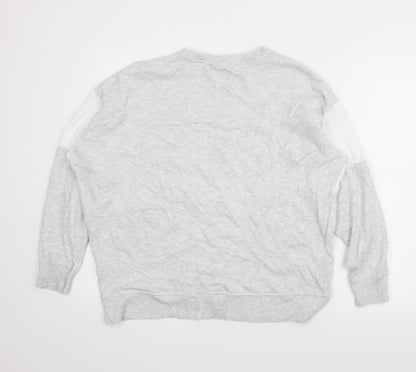 Mens UK Size S New Look Grey Pullover Sweatshirt