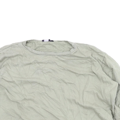PRETTYLITTLETHING Womens Green   Pullover Sweatshirt Size 6