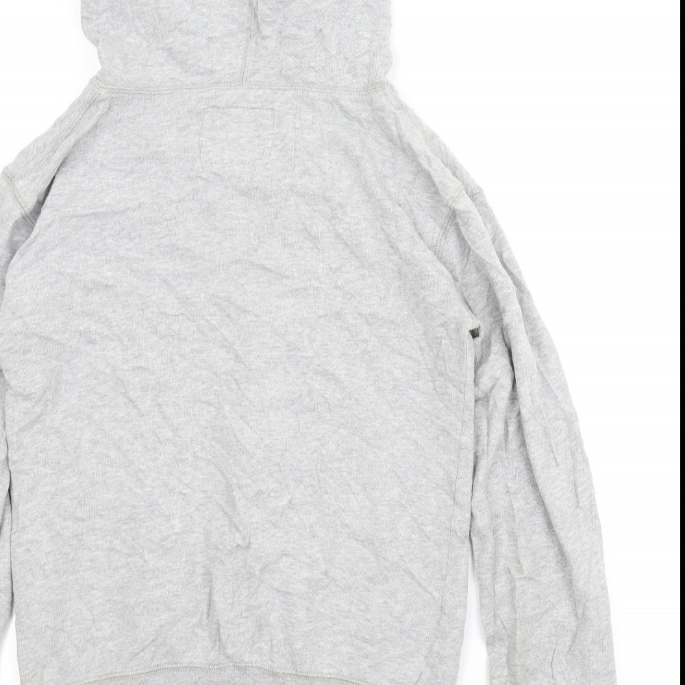 Womens UK Size XS French Connection Grey Full Zip Hoodie