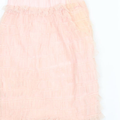 Rare London Womens Pink   Pettiskirt Skirt Size 6