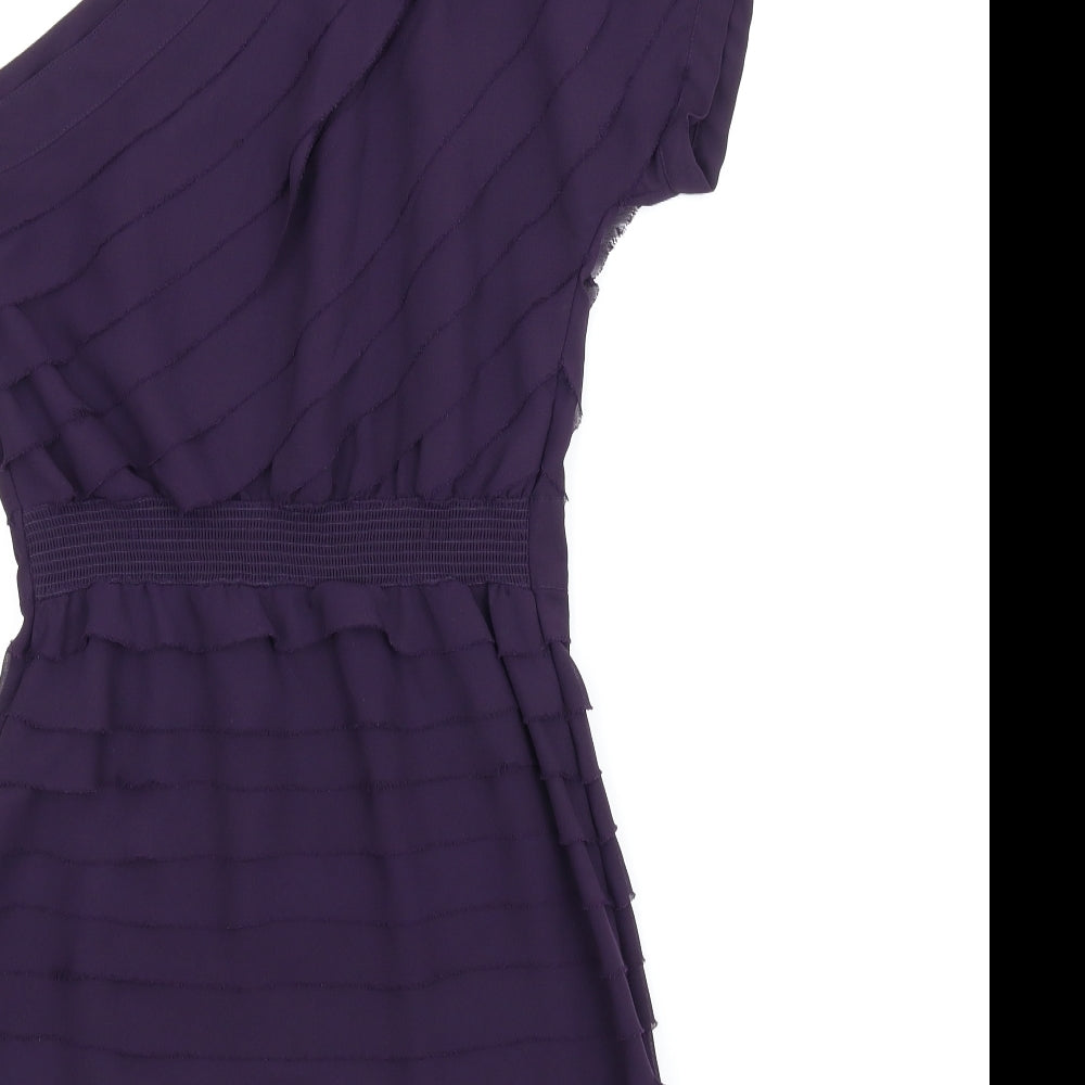 Warehouse Womens Purple   Shift  Size 8