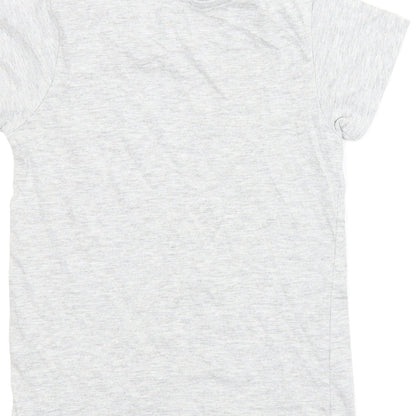 Matalan Boys Grey   Basic T-Shirt Size 5-6 Years