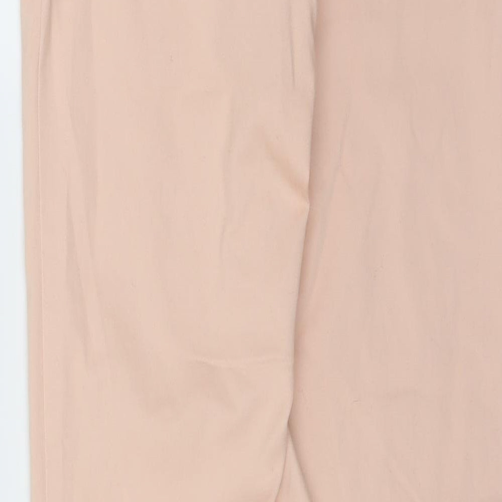 Womens UK Size 10 H&M Regular Fit  Pink Trousers