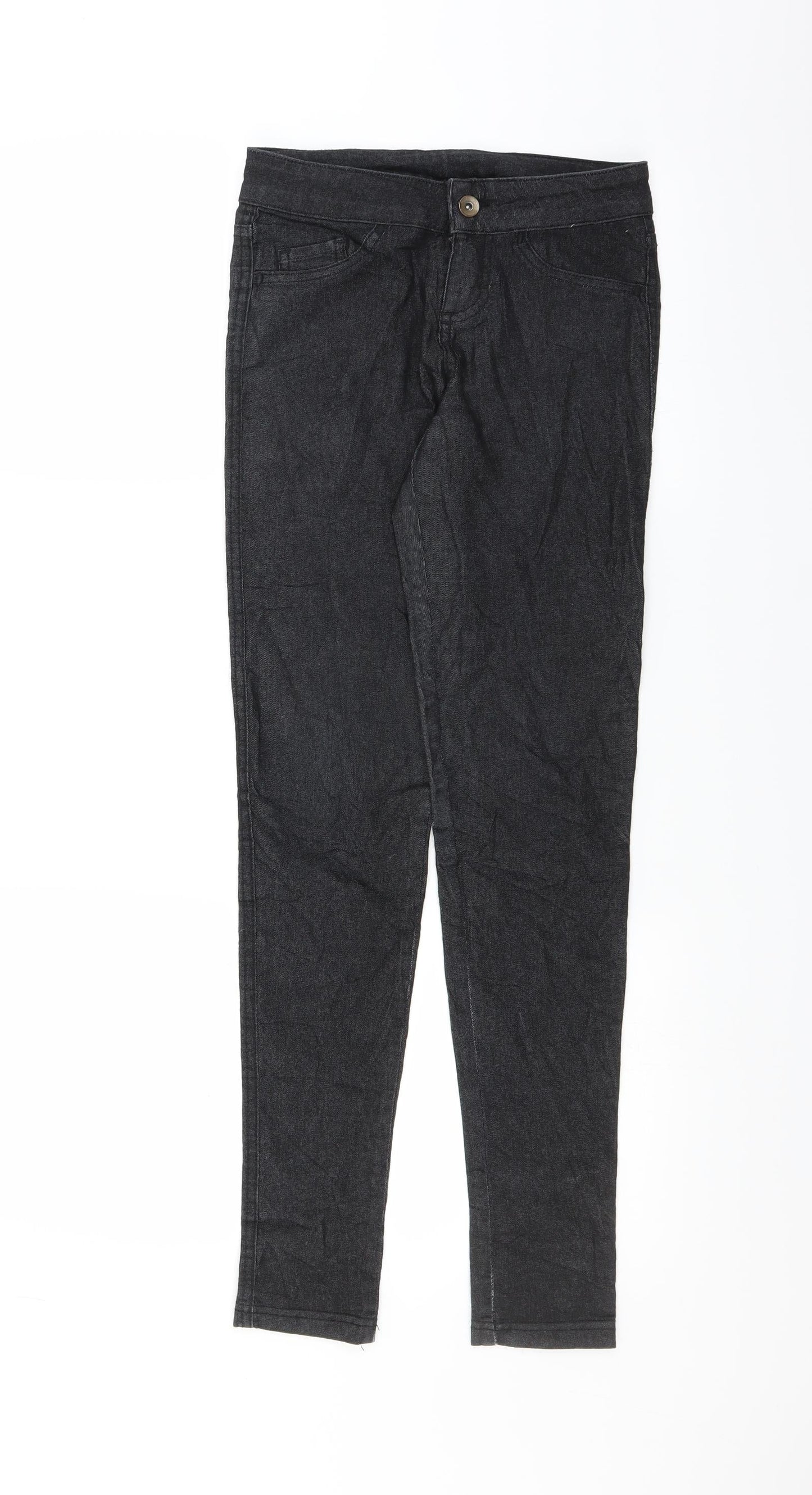 Tezenis Womens Black  Denim Skinny Jeans Size XS L29 in