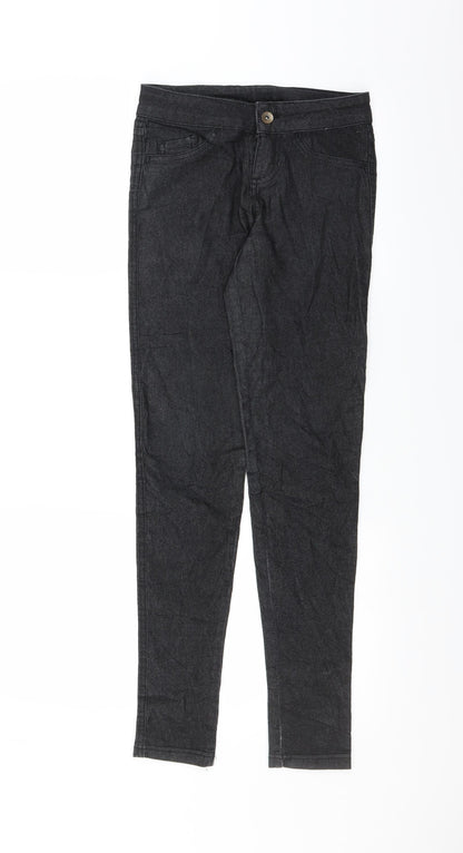 Tezenis Womens Black  Denim Skinny Jeans Size XS L29 in
