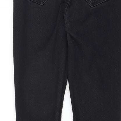 Womens UK Size 31 in H&M Regular Fit Skinny Black Jeans