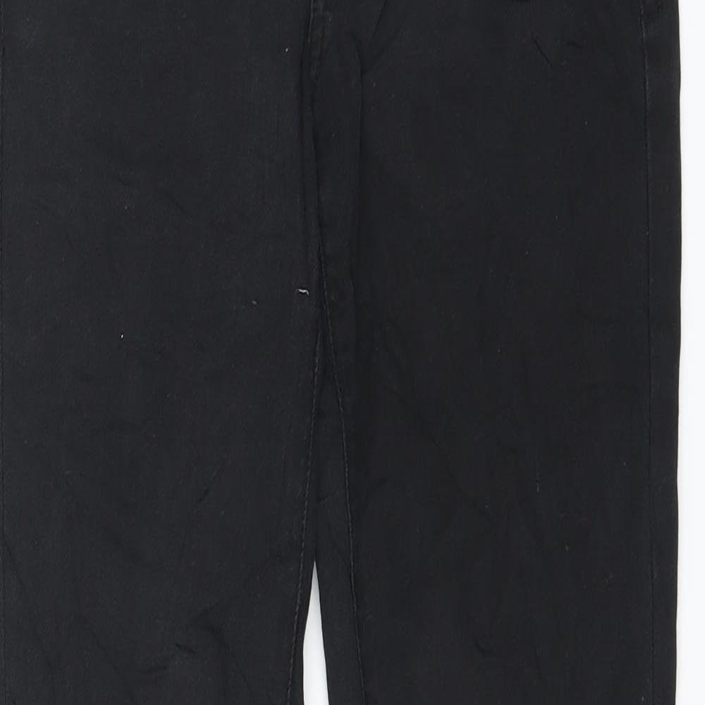 TALLY WEiJL Womens Black  Denim Straight Jeans Size XS L30 in
