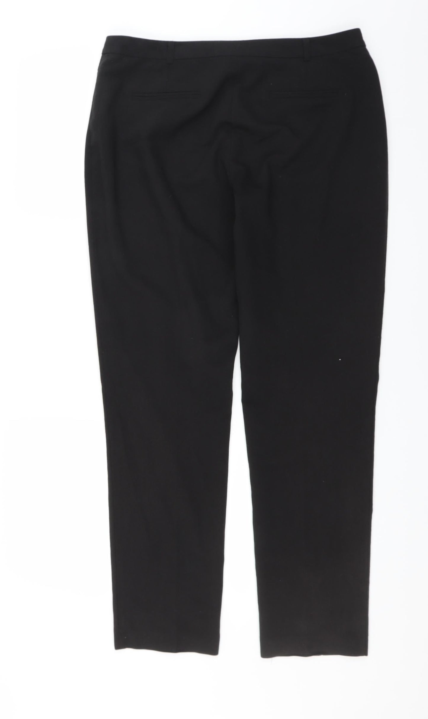 Womens UK Size 12 Dorothy Perkins Regular Fit  Black Trousers