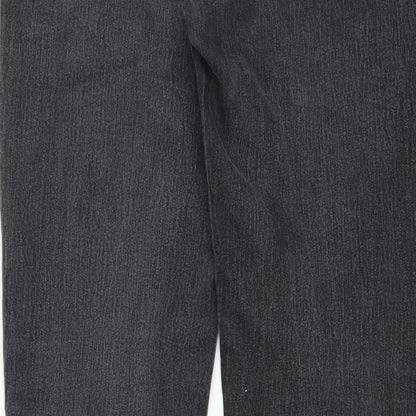Sainsburys Womens Grey  Denim Straight Jeans Size 12 L30 in