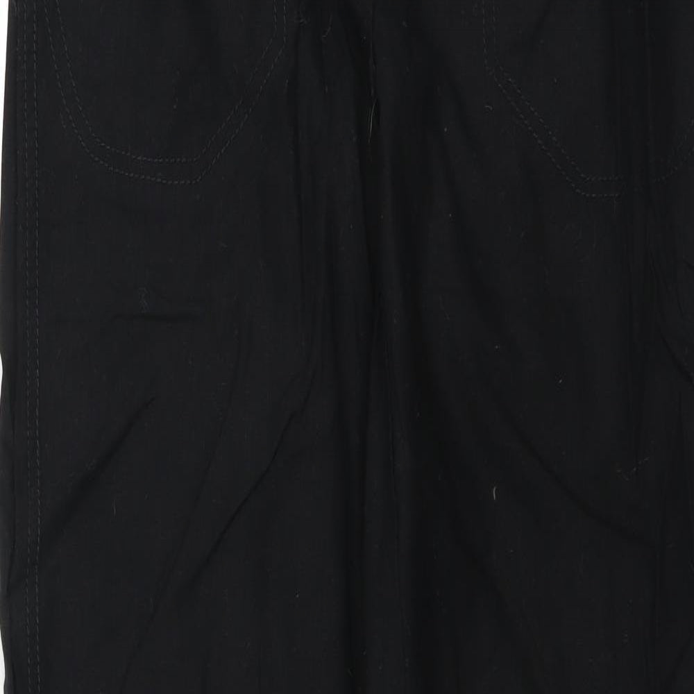George Womens Black   Trousers  Size 12 L32 in