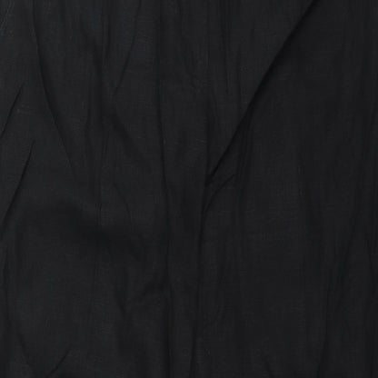 Womens UK Size 14 Artigiano Regular Fit  Black Trousers