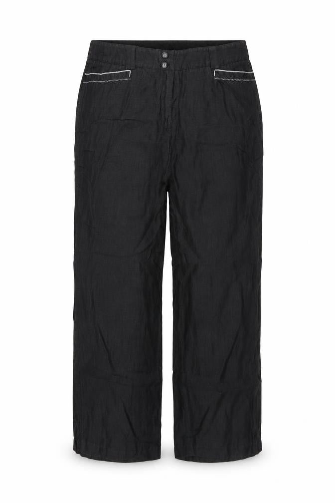 Womens UK Size 14 Gelco Regular Fit  Black Trousers