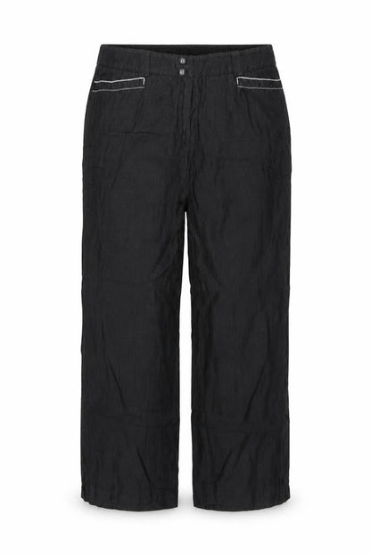 Womens UK Size 14 Gelco Regular Fit  Black Trousers