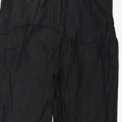 Womens UK Size 14 Gelco Regular Fit  Black Trousers