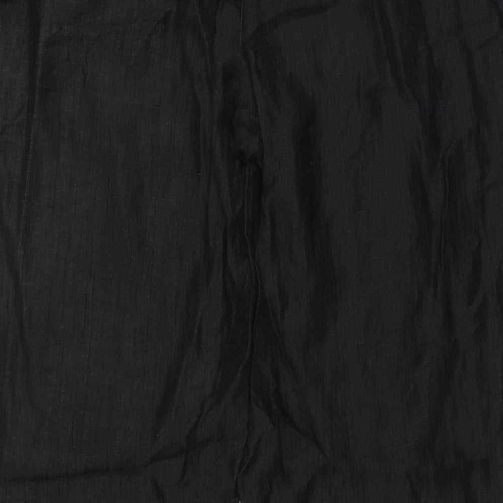 Womens UK Size 14 Gelco Regular Fit  Black Trousers