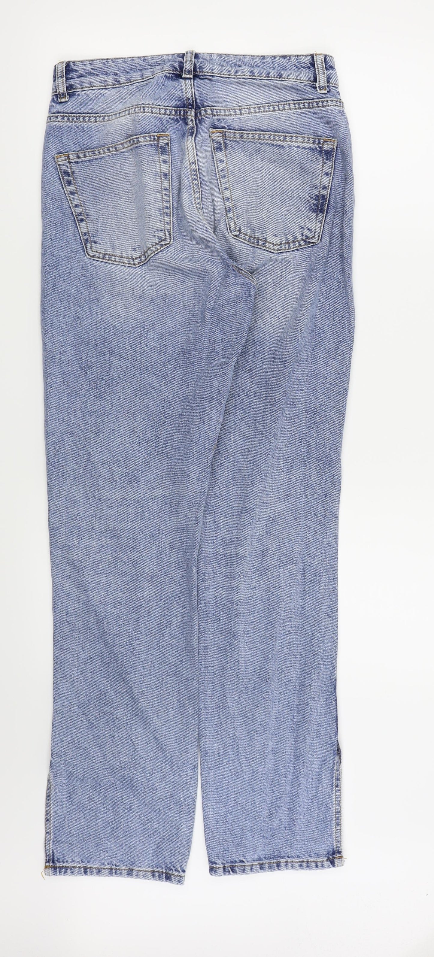 Womens UK Size 10 denim and co Regular Fit Straight Blue Jeans