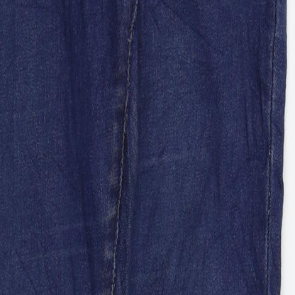 Denim & Co. Womens Blue   Skinny Jeans Size 12 L27 in
