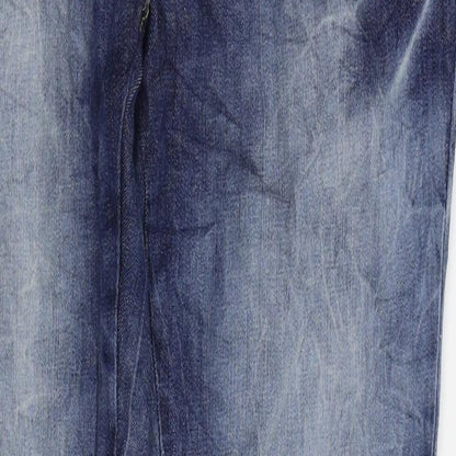MGGY Womens Blue   Skinny Jeans Size L L29 in