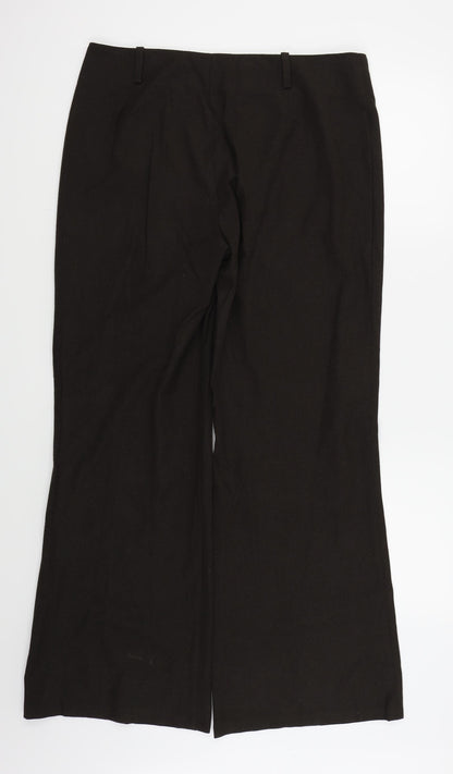Per Una Womens Brown   Trousers  Size 14 L29 in