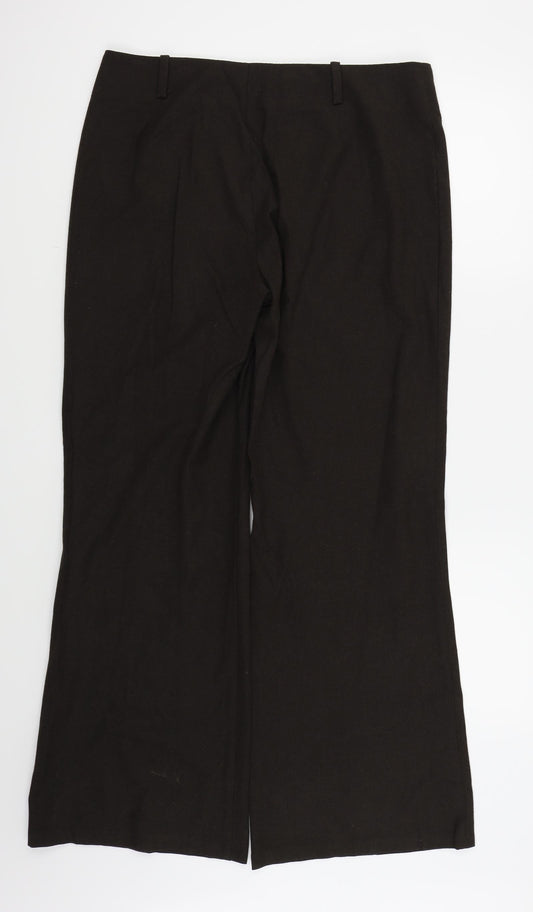 Per Una Womens Brown   Trousers  Size 14 L29 in