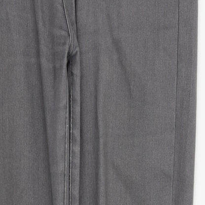 Womens UK Size 10 MOMOKROM Regular Fit Skinny Grey Jeans