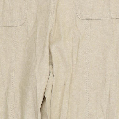 isle Womens Beige   Trousers  Size 14 L26 in