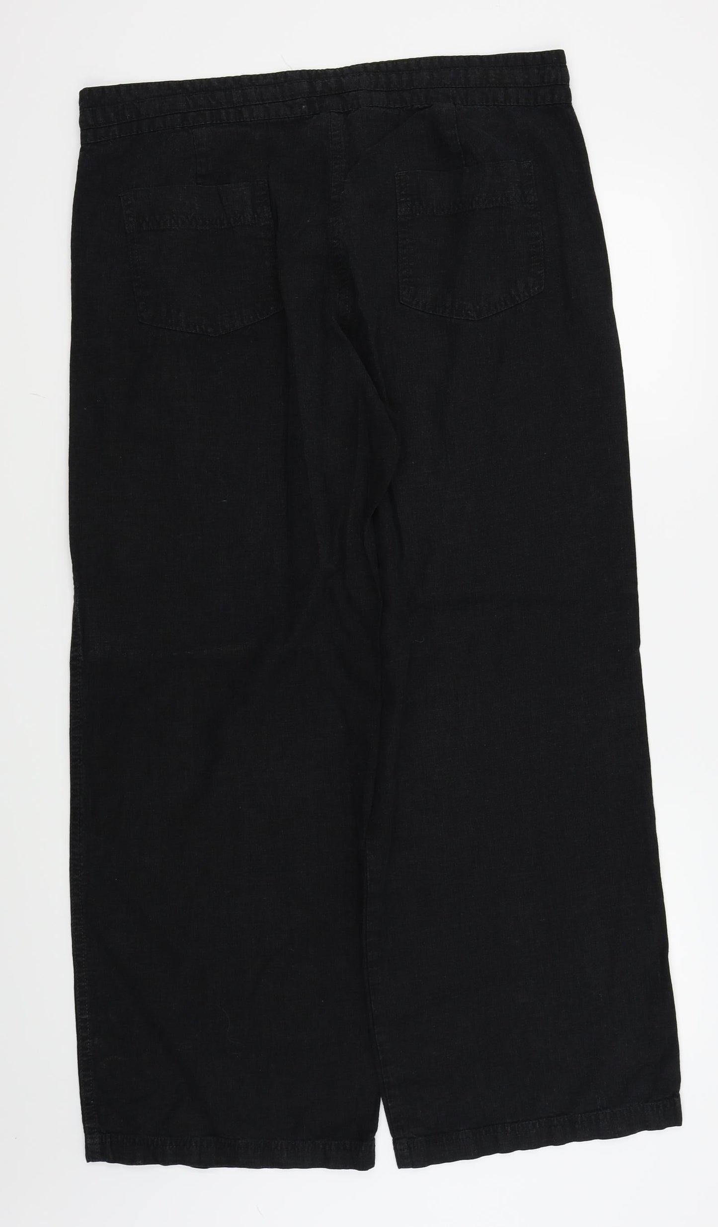 Womens UK Size 16 NEXT Regular Fit  Black Trousers