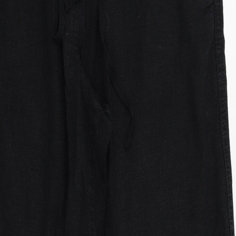 Womens UK Size 16 NEXT Regular Fit  Black Trousers