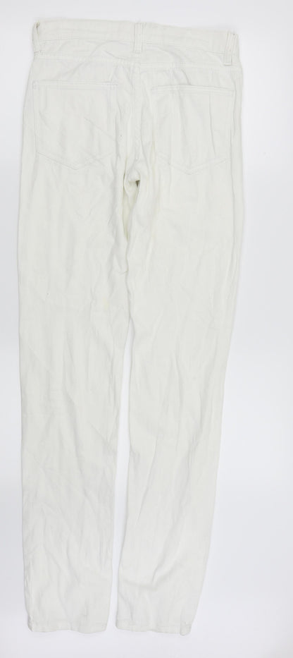 C DENIM Womens White   Skinny Jeans Size 34 L33 in