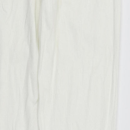 C DENIM Womens White   Skinny Jeans Size 34 L33 in