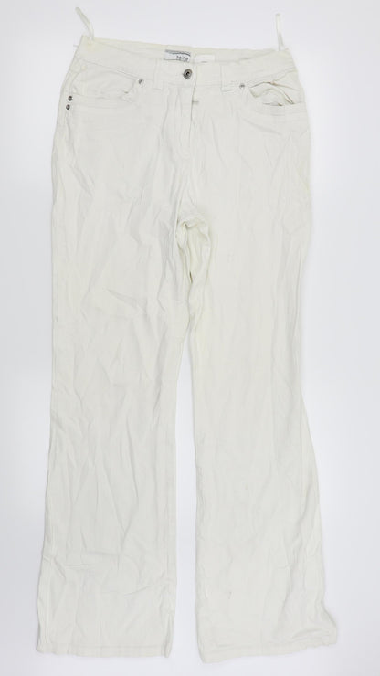 HEINE Womens Silver   Straight Jeans Size 28 L30 in